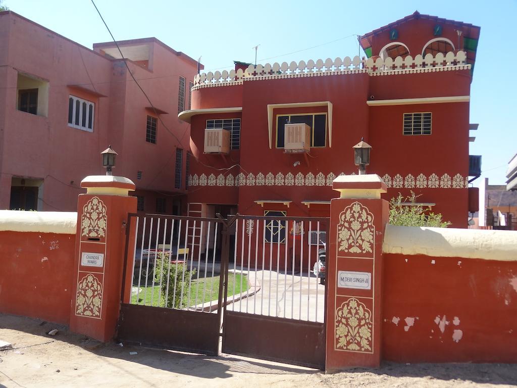 Chandra Niwas Guest House Bikaner Dış mekan fotoğraf